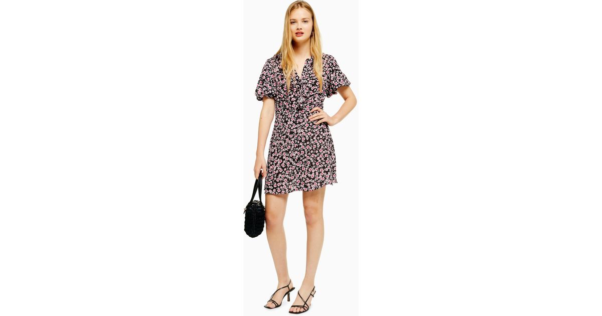 topshop verona dress