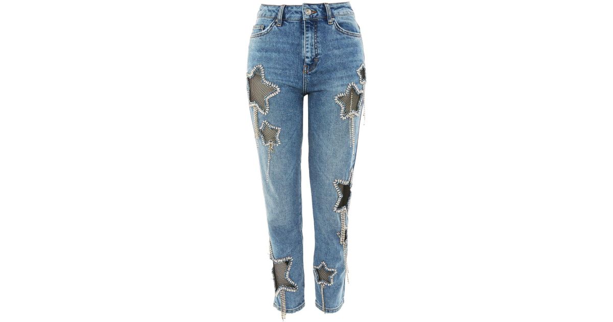 topshop star jeans