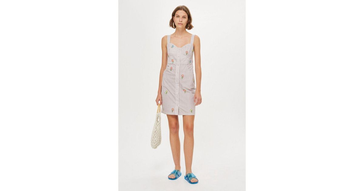 ladies tall pinafore dress