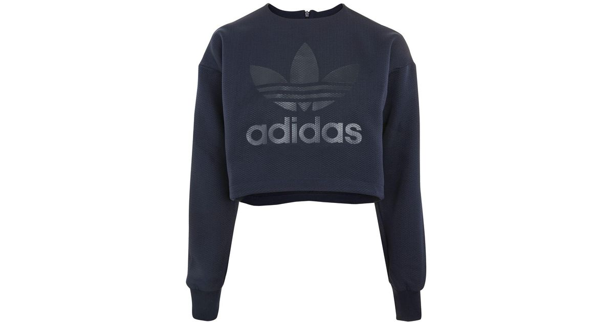 adidas crop sweater