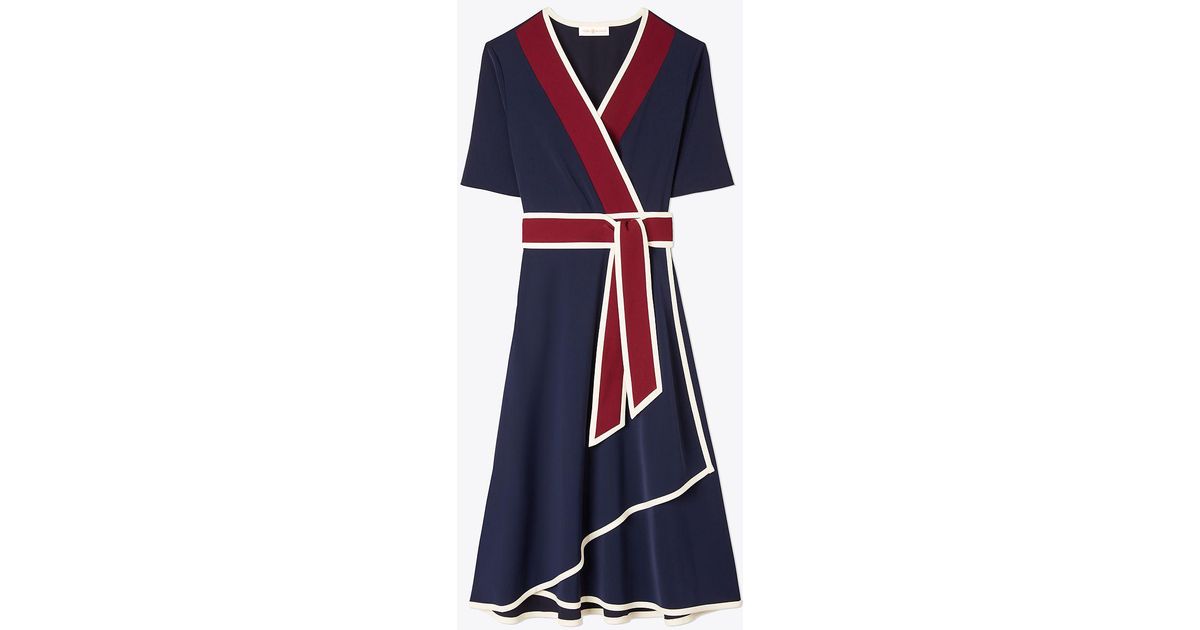 tory burch peggy wrap dress