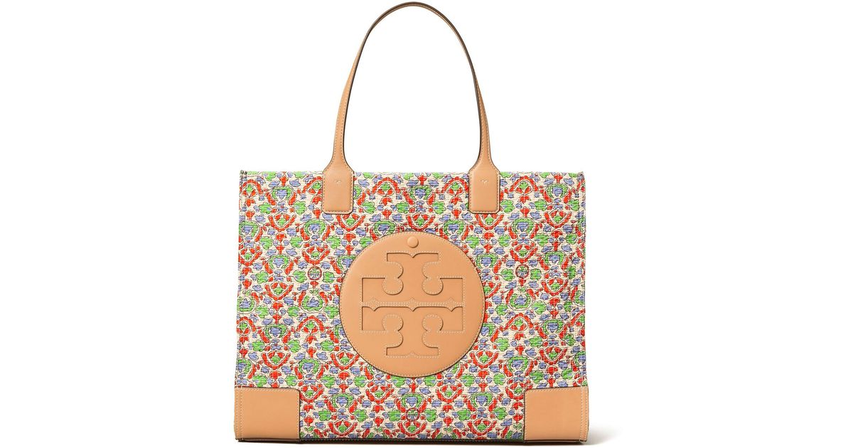 Tory Burch Satin Ella Floral Quilted Tote Bag - Save 17% - Lyst