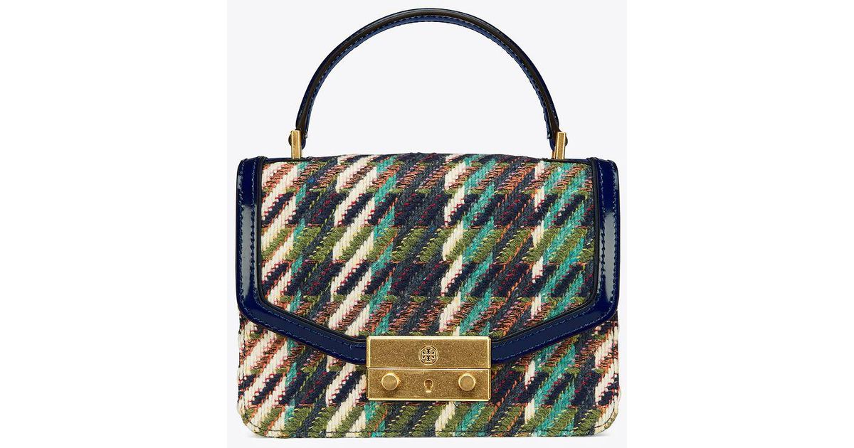 tory burch tweed bag
