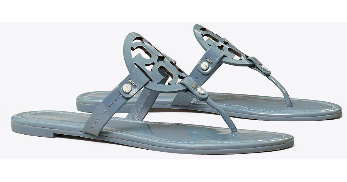 Tory burch on sale patent flip flops