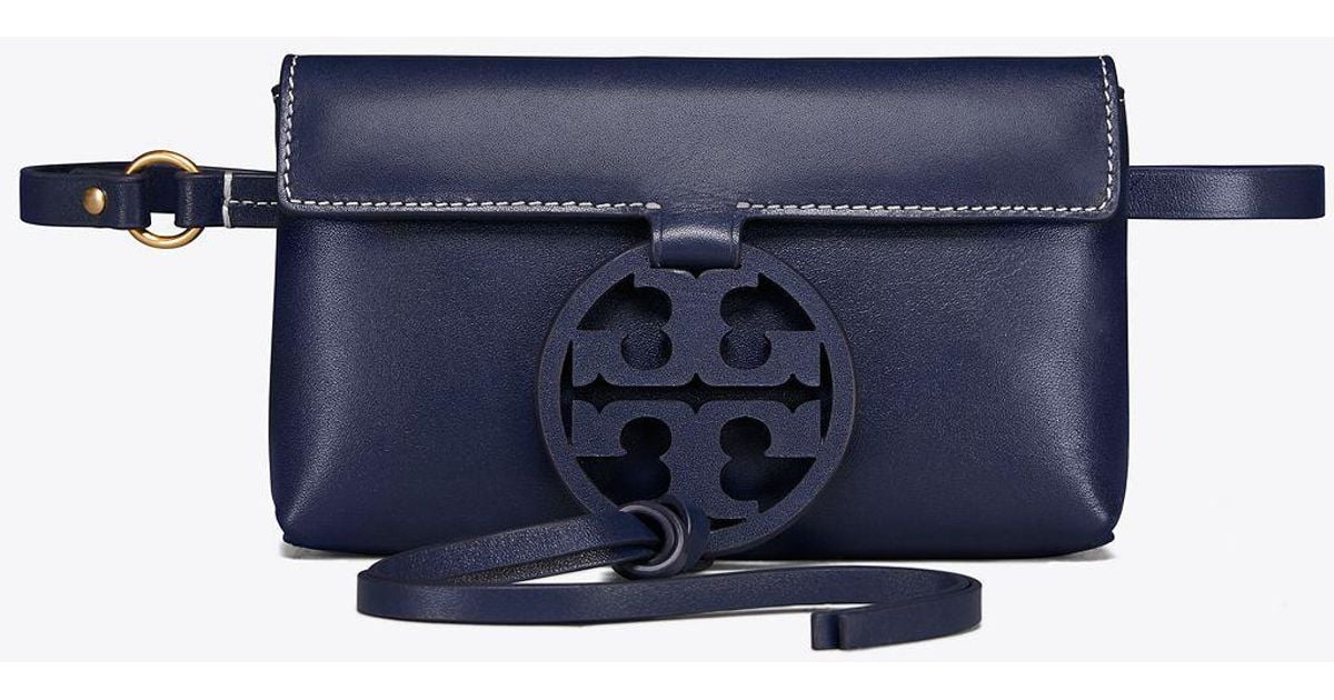 Tory Burch Miller Belt Bag in Blue | Lyst