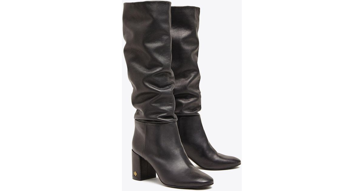 tory burch slouchy boots