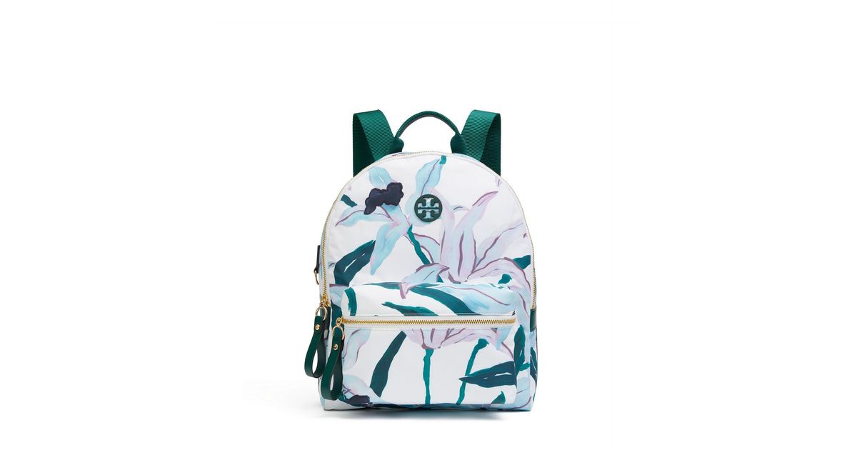 tilda printed zip backpack