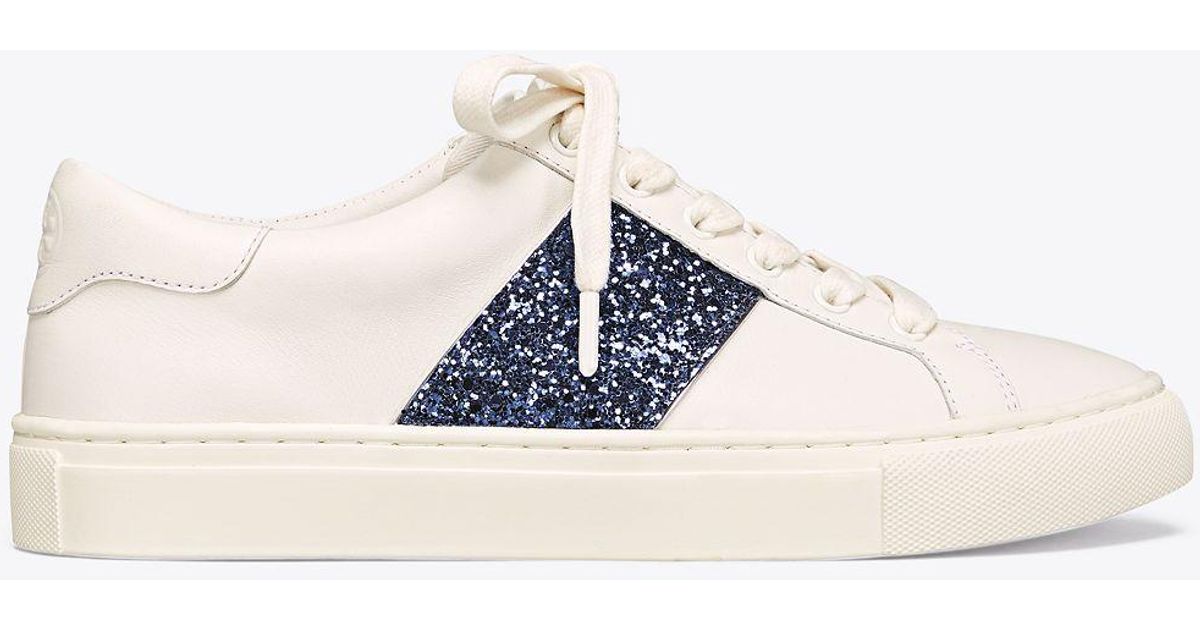 tory burch carter glitter sneaker