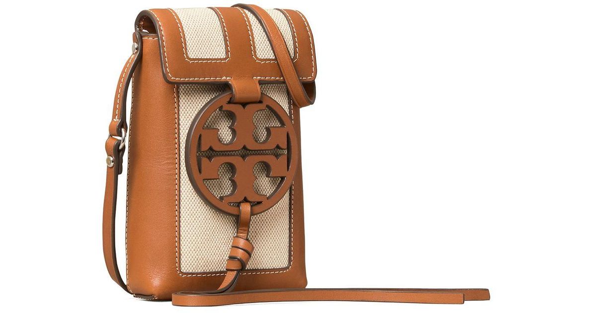 tory burch miller canvas phone crossbody
