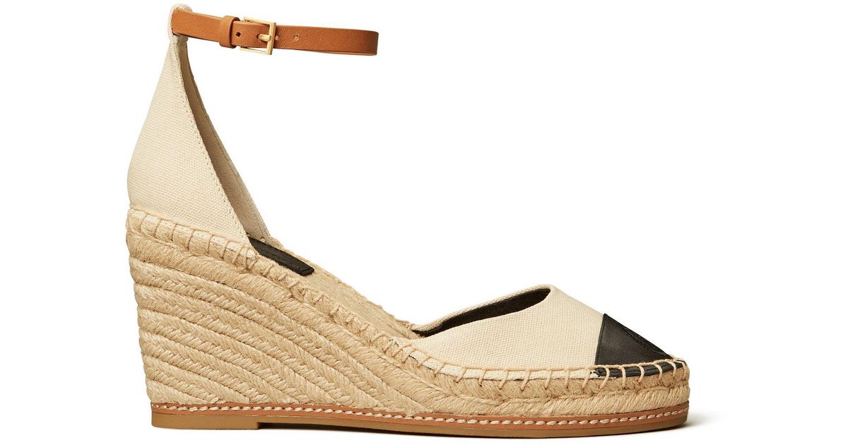 tory burch ankle strap espadrille