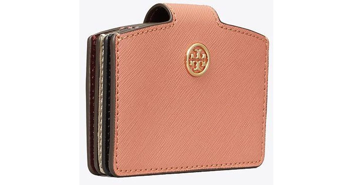 tory burch accordion card case