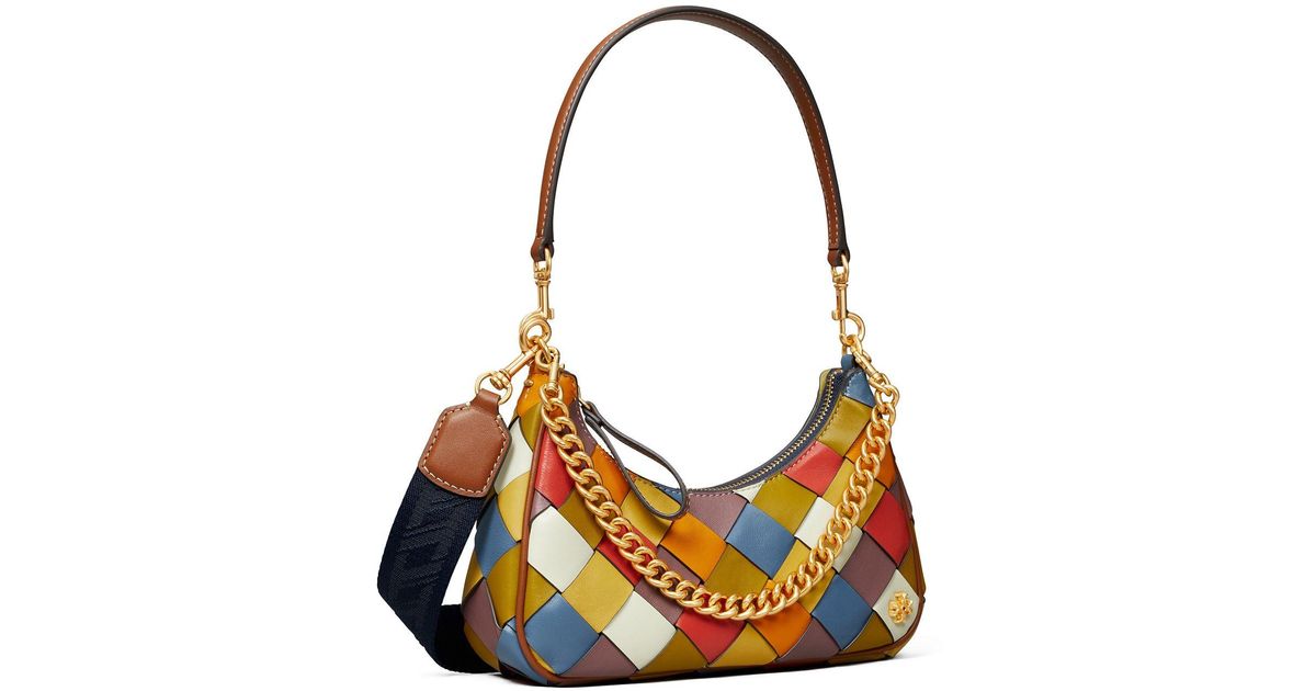 Handbag Tory Burch Multicolour in Wicker - 32917115