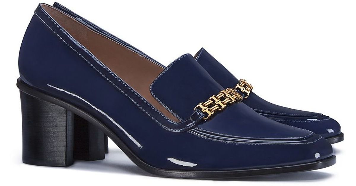  Tory Burch 134836 Emerson Tory Navy Blue With Gold