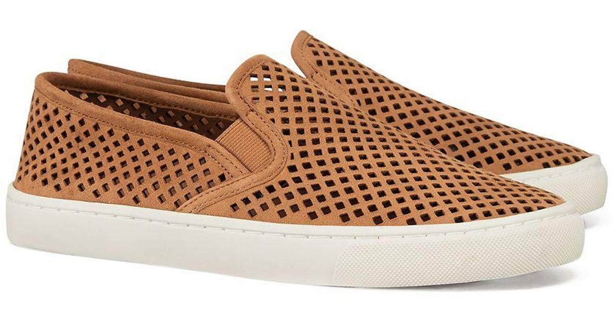 tory burch jesse perforated sneaker