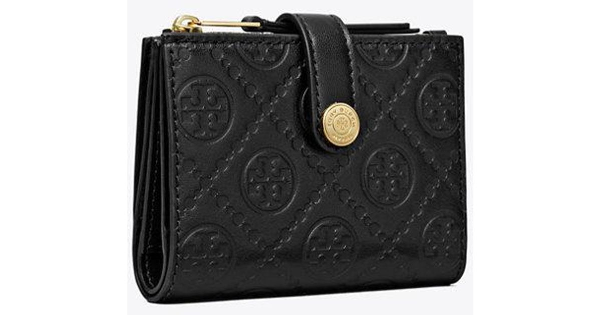 ★Tory Burch★T Monogram Leather Bi-Fold Wallet T Monogram Bi-Fold Wallet: Women's Designer Wallets | Tory Burch