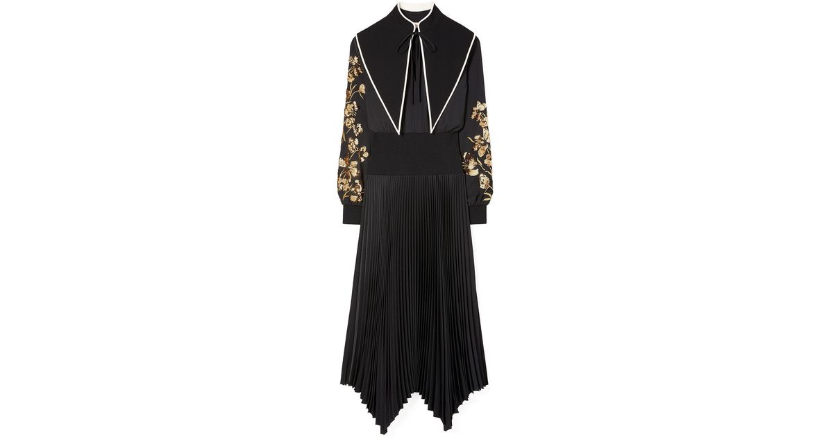 tory burch embellished dress