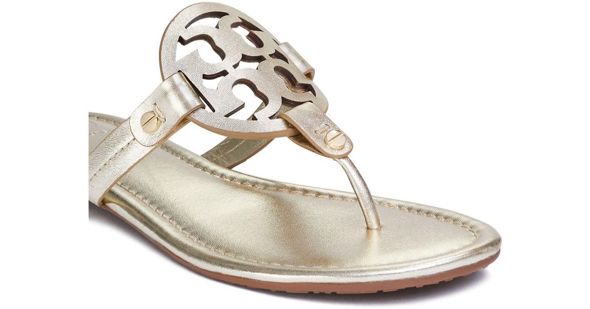 tory burch spark gold sandals