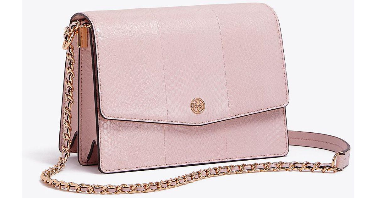 tory burch snakeskin bag