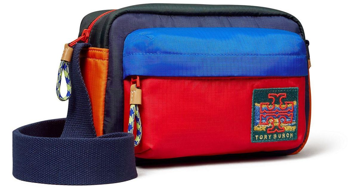Tory Sport Recycled Ripstop Cross Body in Blue Lyst Canada