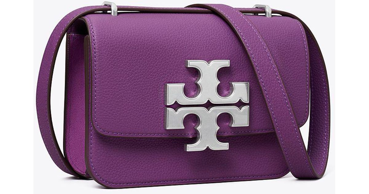 Tory Burch Small Eleanor Convertible Shoulder Bag Purple Women