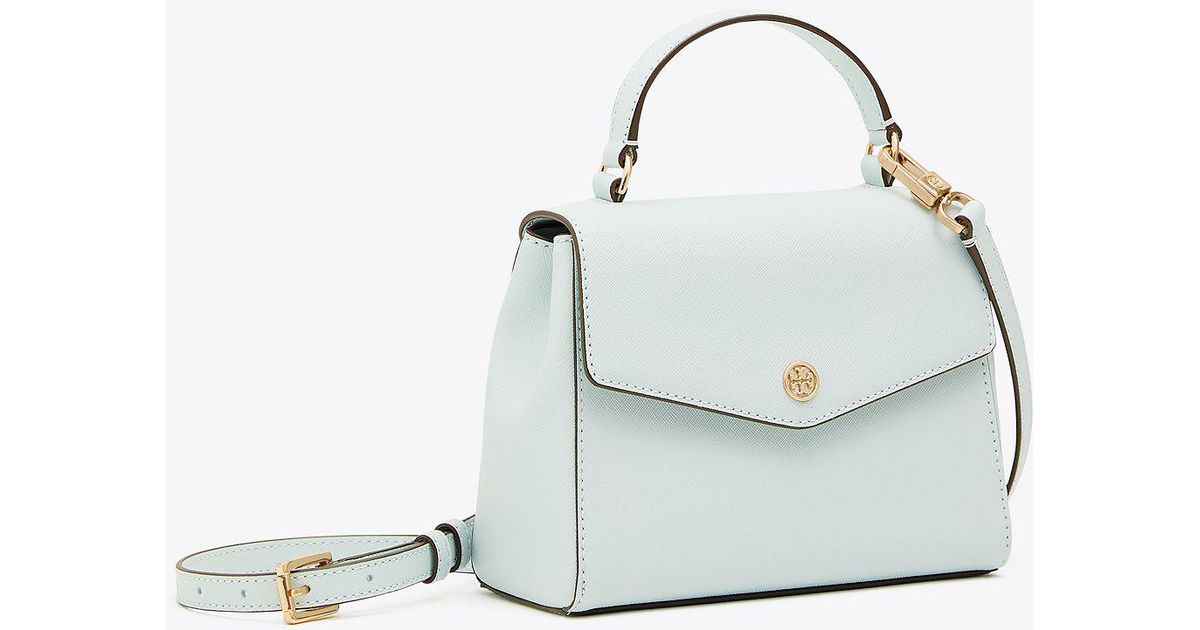 tory burch robinson top handle satchel