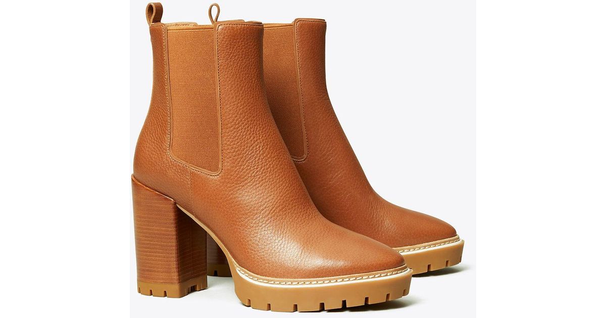 tan tory burch boots