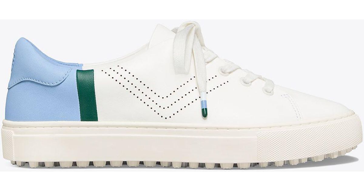 tory sport perforated golf sneakers