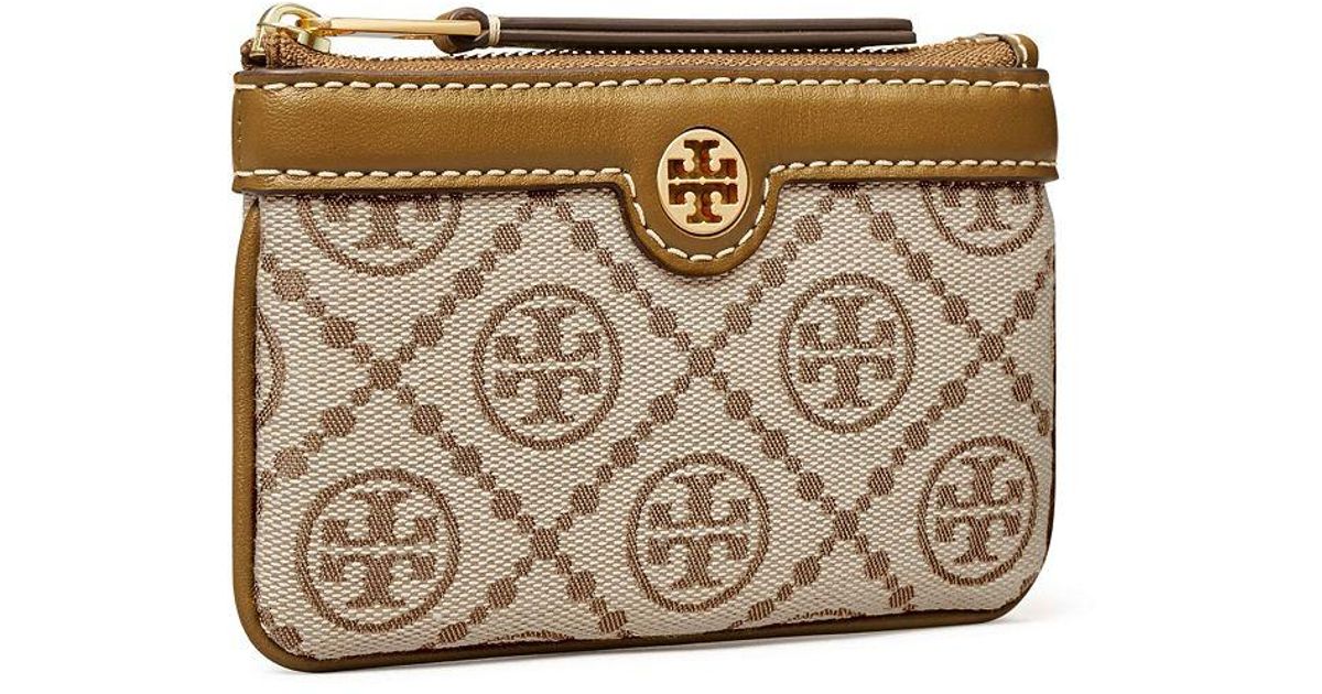 tory burch monogram card case