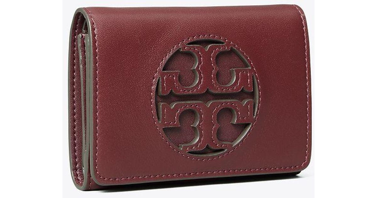 tory burch miller zip continental wallet