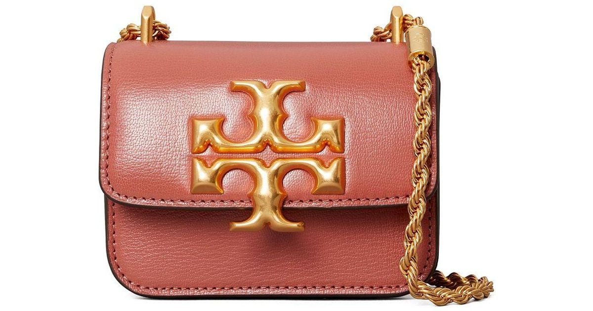 Tory Burch Leather Eleanor Mini Crossbody Lyst
