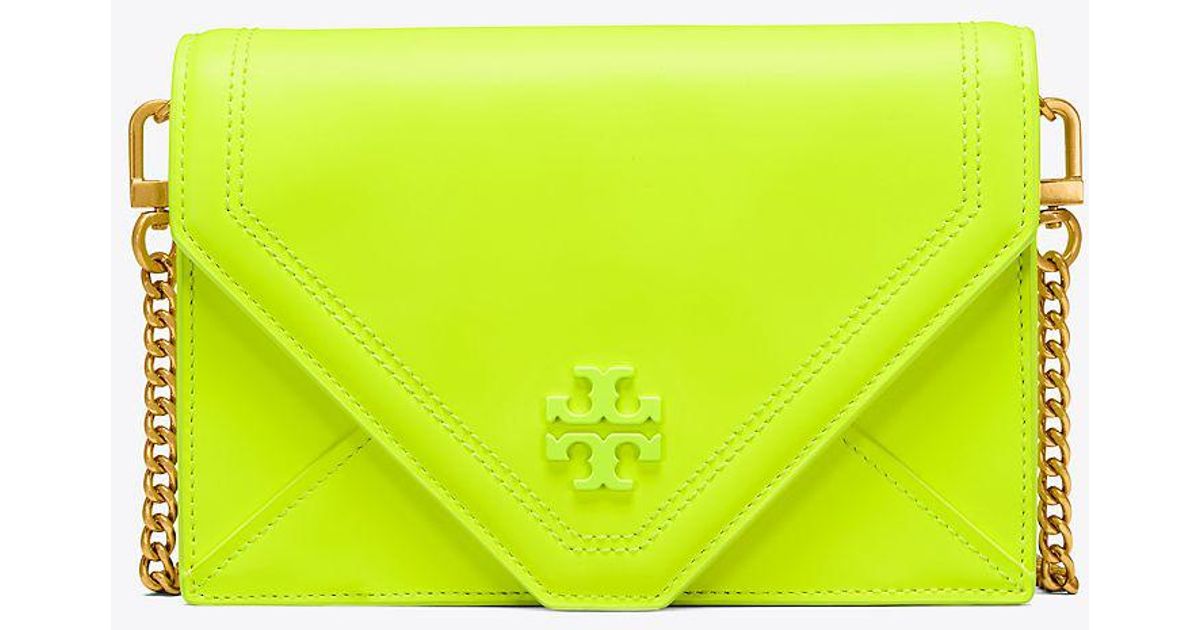 tory burch neon wallet