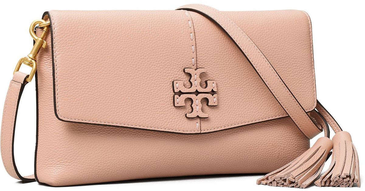 Tory Burch Mcgraw Crossbody in Pink Lyst