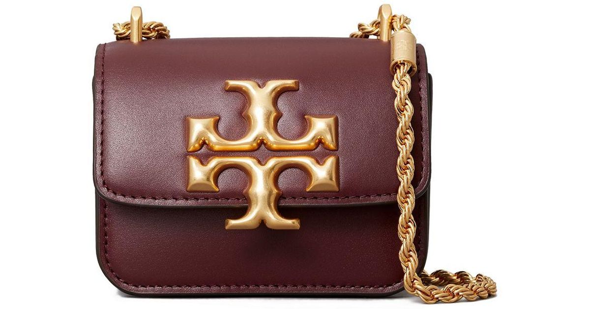 Tory Burch Mini Eleanor Leather Shoulder Bag Lyst Canada