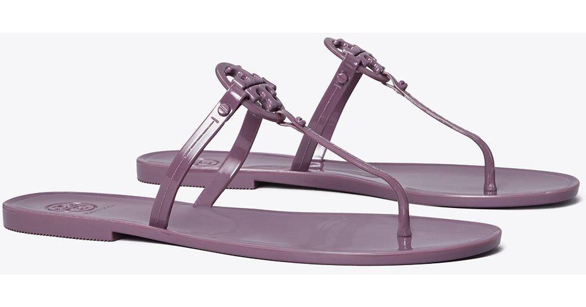 tory burch mini miller jelly thong sandal
