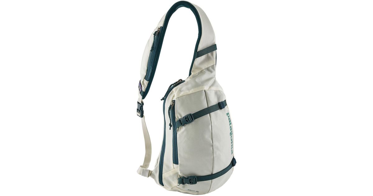 Patagonia Atom Sling 8l Birch White W/tidal Teal for Men Lyst