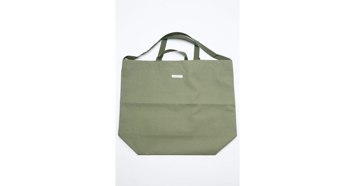 Engineered Garments Carry All Tote In Green For Men Lyst