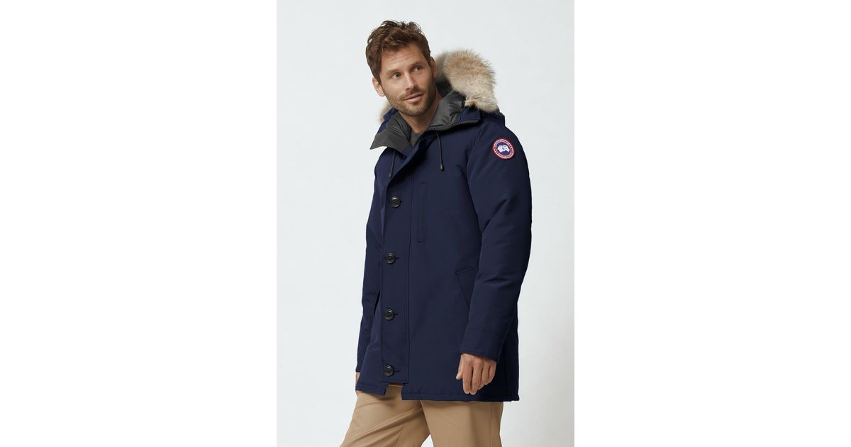 Canada Goose Goose Chateau Parka Atlantic Navy in Blue for Men - Lyst
