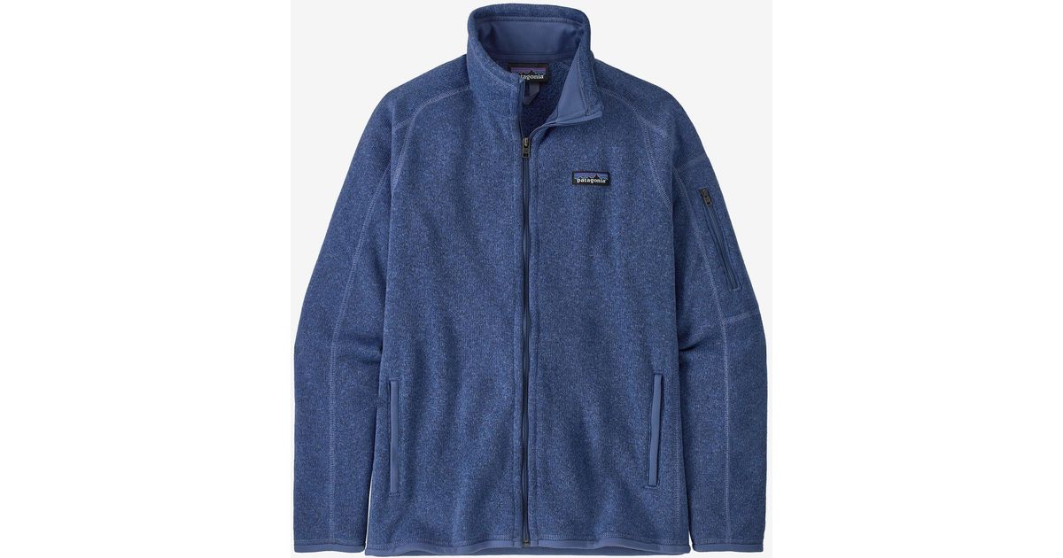 Patagonia Better Sweater Fleece Jacket in Blue Lyst