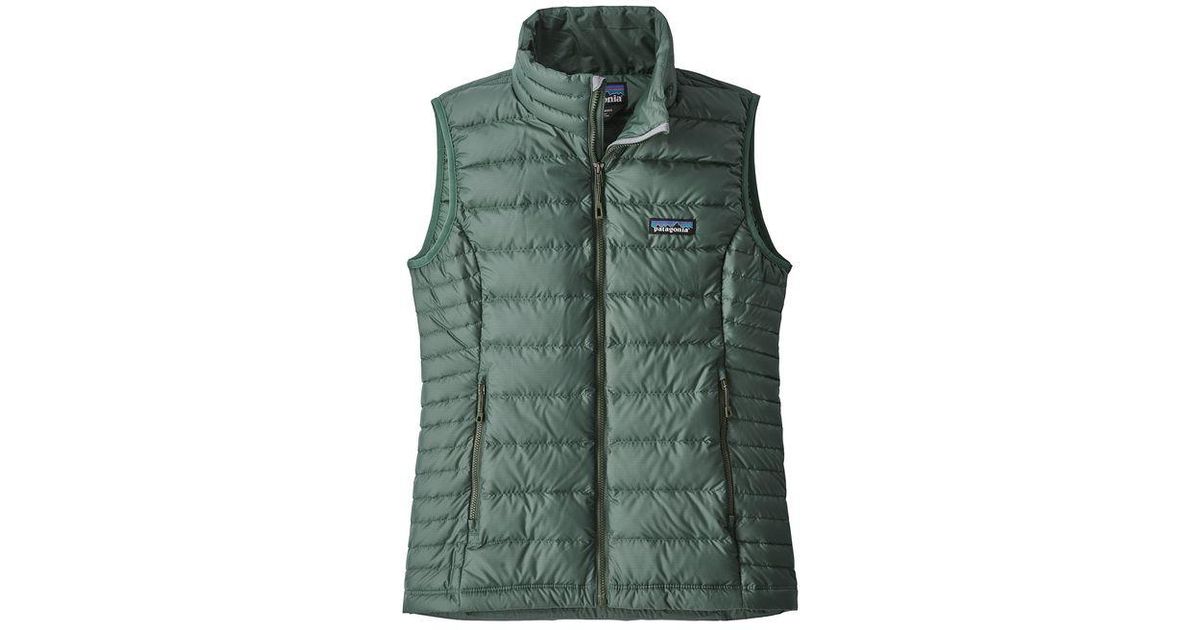 patagonia down sweater pesto