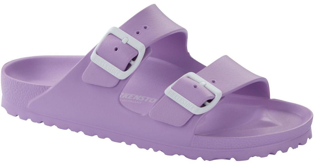 light purple birkenstocks