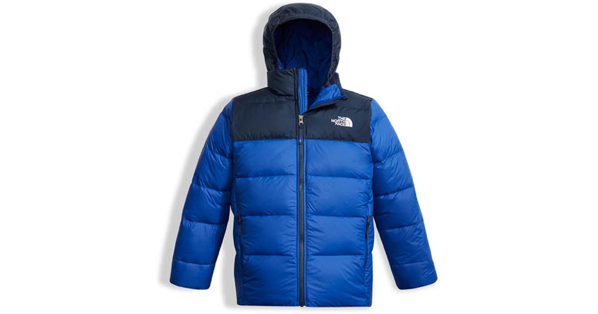 boys blue north face coat