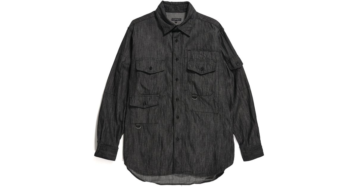 Engineered Garments Trail Shirt in Gray for Men | Lyst