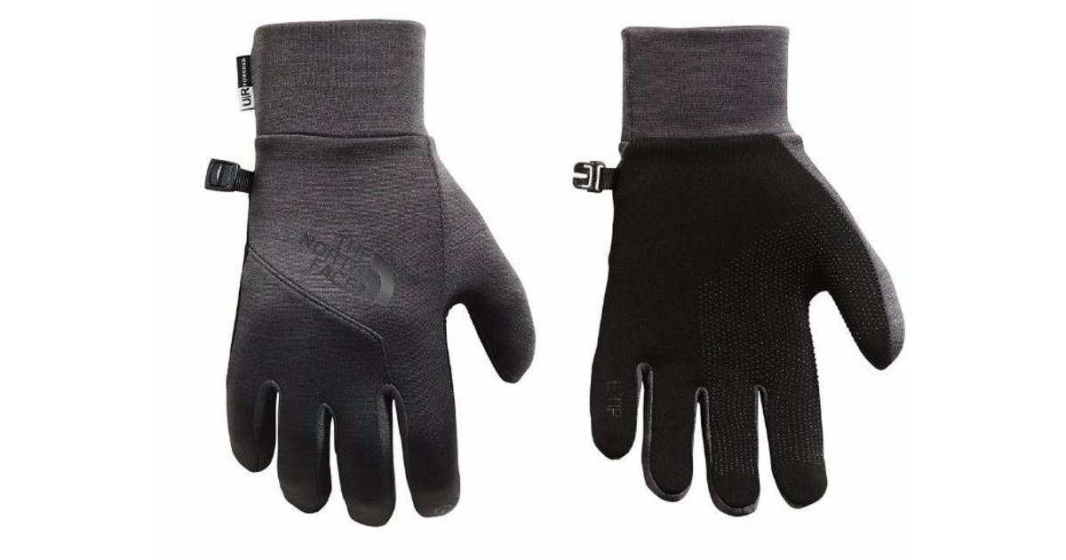 north face fleece gloves