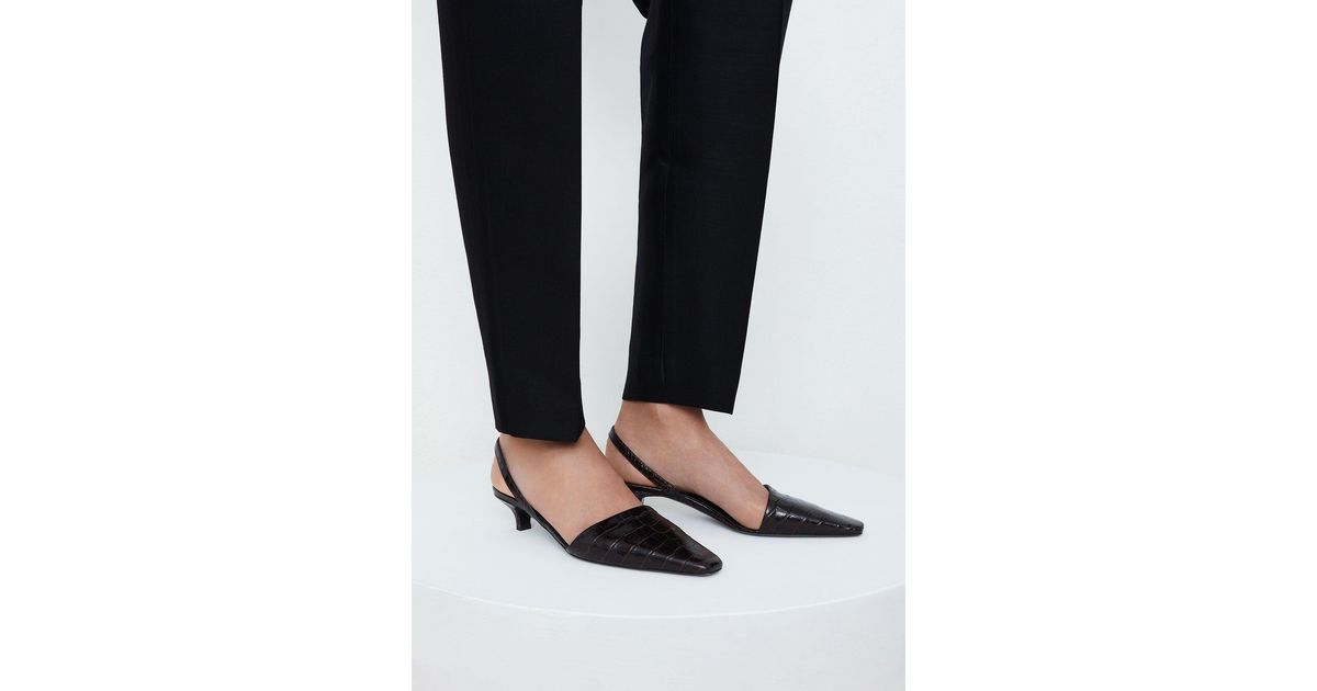 toteme slingback mule