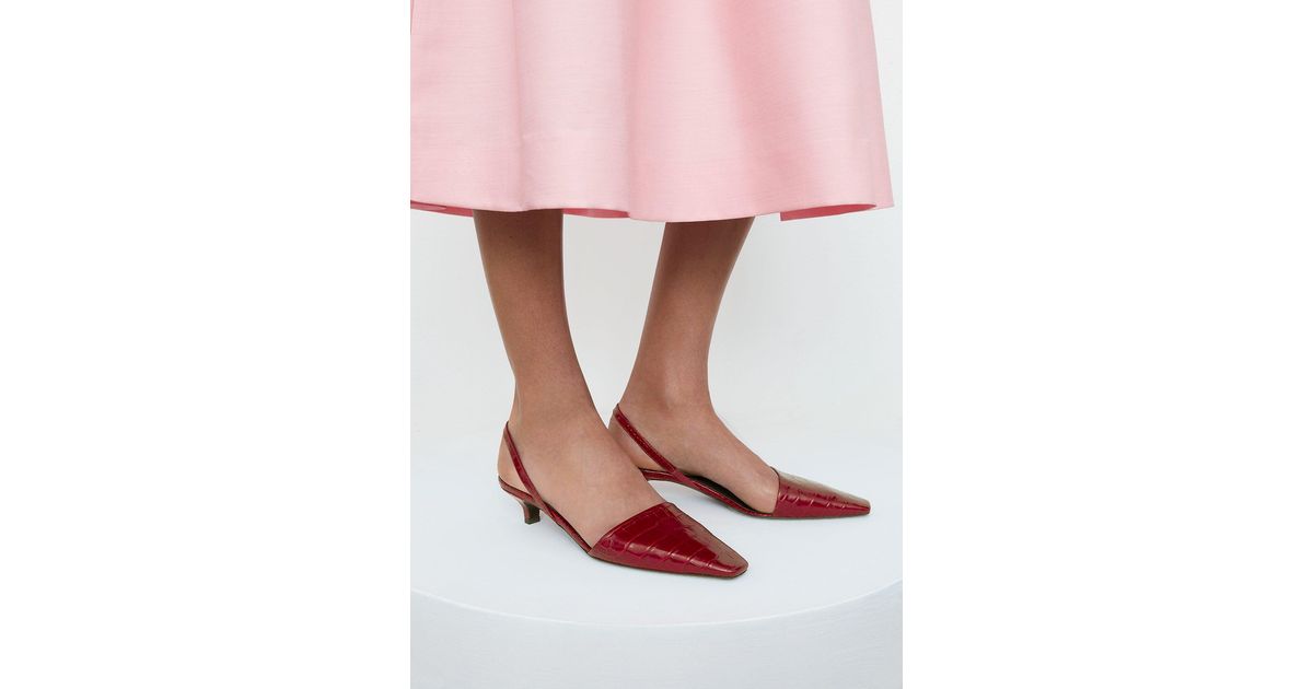 toteme slingback mule