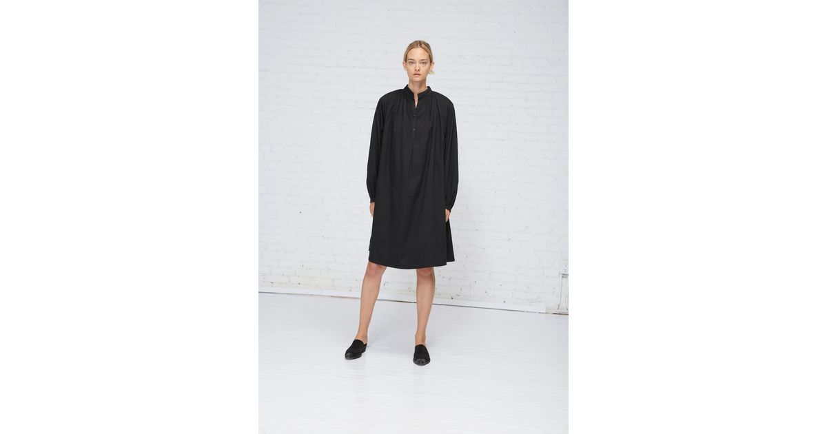 black crane tulip dress
