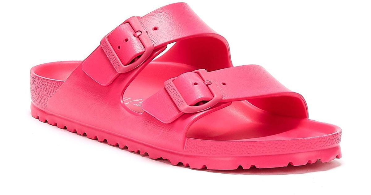 Birkenstock Arizona Eva Womens Pink Sandals Lyst
