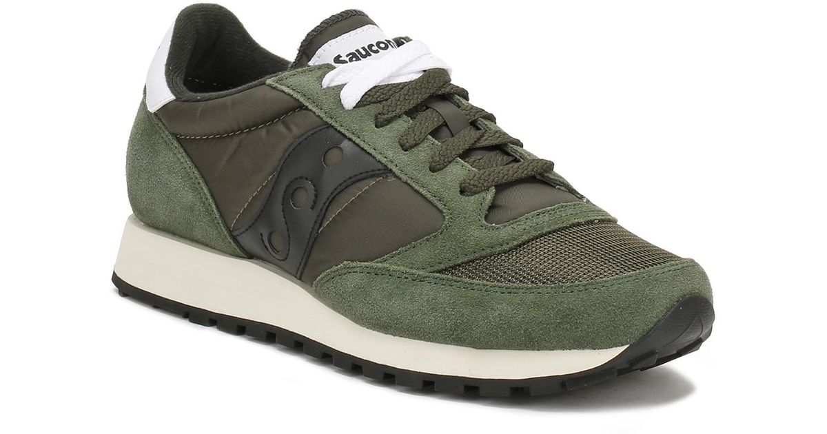 saucony vintage green