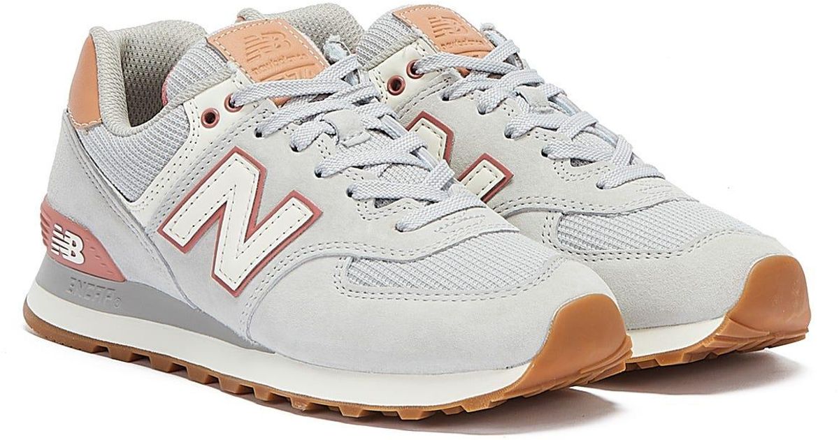 new balance gray pink