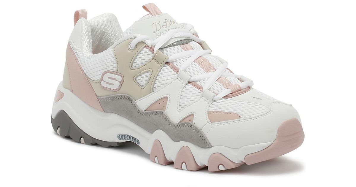 skechers d'lites 2 womens brown